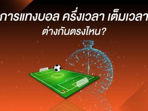 แทงบอล ครึ่งเวลา เต็มเวลา